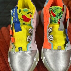 Colorful Men’s PG 6 Shoes with Silver Accents